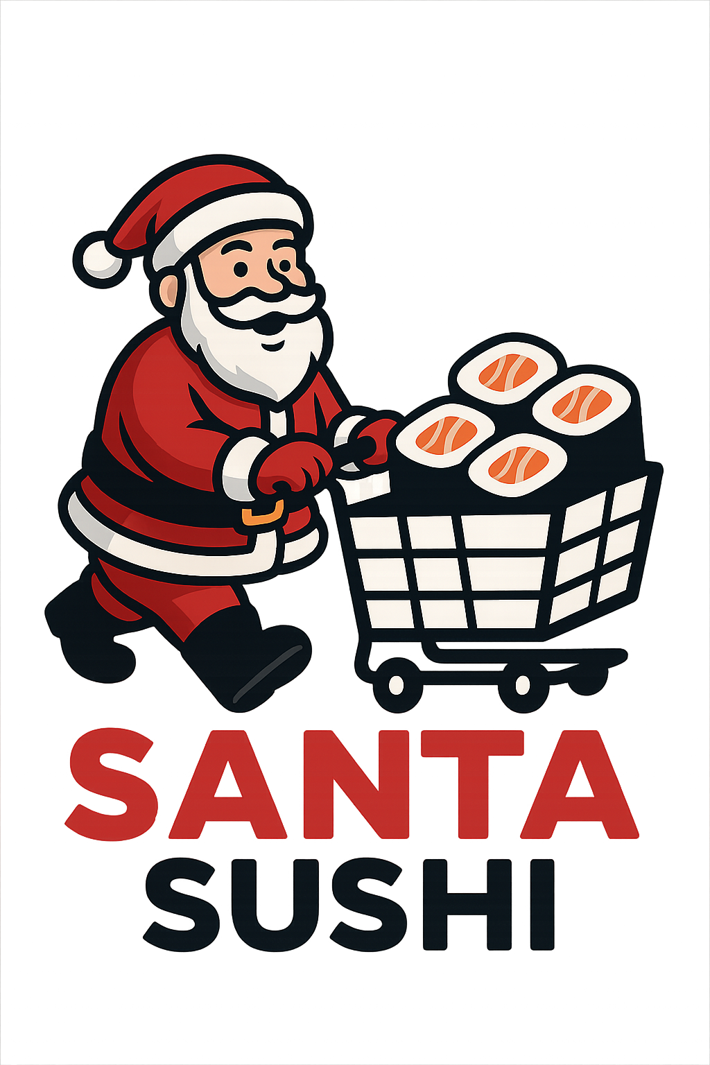 Логотип Санта Суши